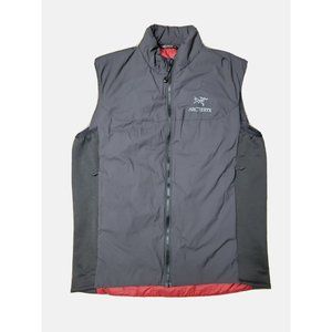 Arcteryx Mens Large Puffer Vest Lightly Filled Charcoal Outdoor Pocket Arc'teryx